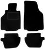 Černé sametové podlahové rohože pro: Porsche 911 typ 996 kupé (1997-2004)