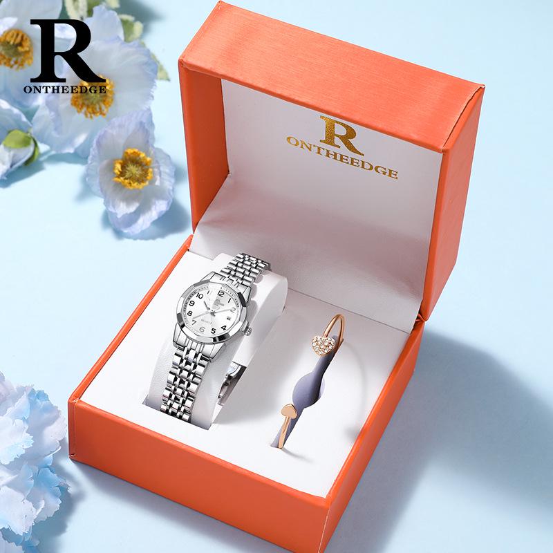 Elegant Women's Waterproof Quartz Watch with Digital Dial