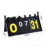 Flip Scoreboard 0099 Counting Sports Score Board VersatileSport Match Number for Coaches,