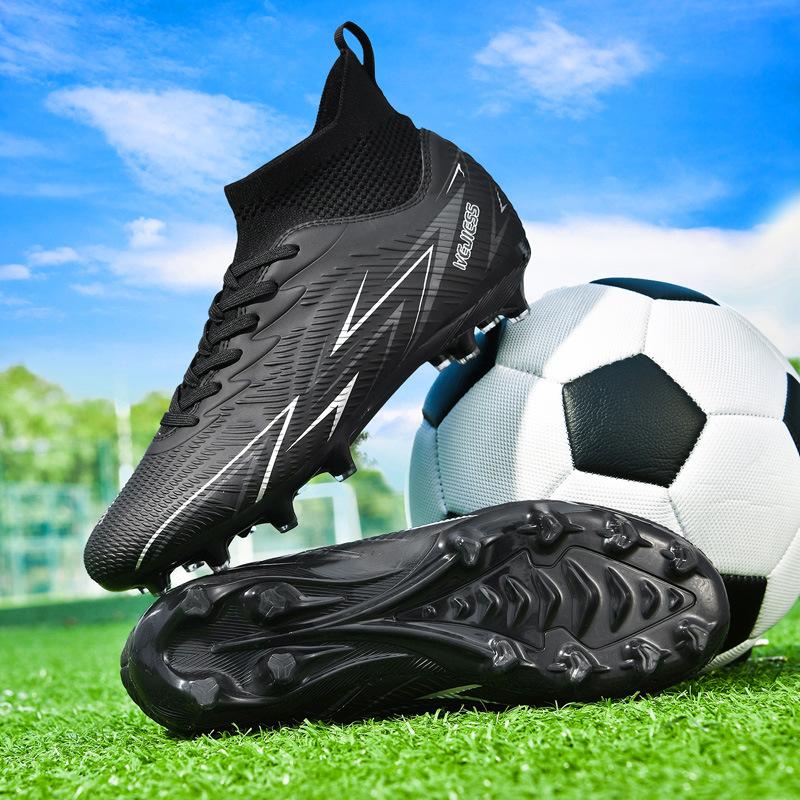 New high-top football shoes for boys and teenagers, students and women, TF broken nails AG long nails football shoes, competition football shoes