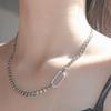 14K Craters One-Touch Necklace Na0638