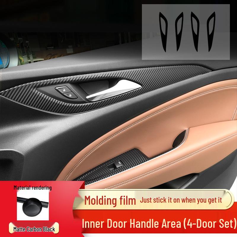 Buick Regal 2017-2021 Interior Anti-Kick Pads & Gear Decoration Stickers
