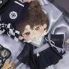 niannyyhouse 20cm Plush Toy Clothes Purple Hat Coat Underwear Hakama Belt Kimono Suit Cotton Doll Outfit Dress-Up
