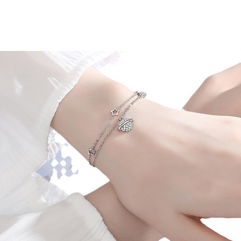 Dream Planet Bracelet Ins Niche Light Luxury Korean Version Qixi Festival Gift Valentine's Day for Girlfriends and Girlfriends