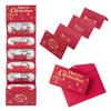 Christmas Cash Gift Envelopes with 6 Slots DIY Money Holder And Gift Card Organizer Holiday Surprise Cash Envelope for Men Women Girls Boys Kids