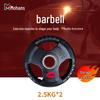 Cast Iron Rubber-Coated Grip Barbell Weight Plate