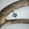 Серебряное кольцо с топазом Лондон Блю 0.817ct, вес изделия 2,42 гр (2188674)