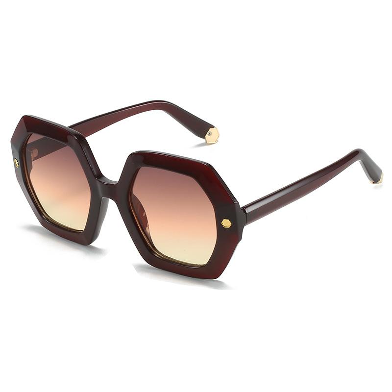 Polygonal Sunglasses, Irregular And Minimalist Glasses, Sunglasses
