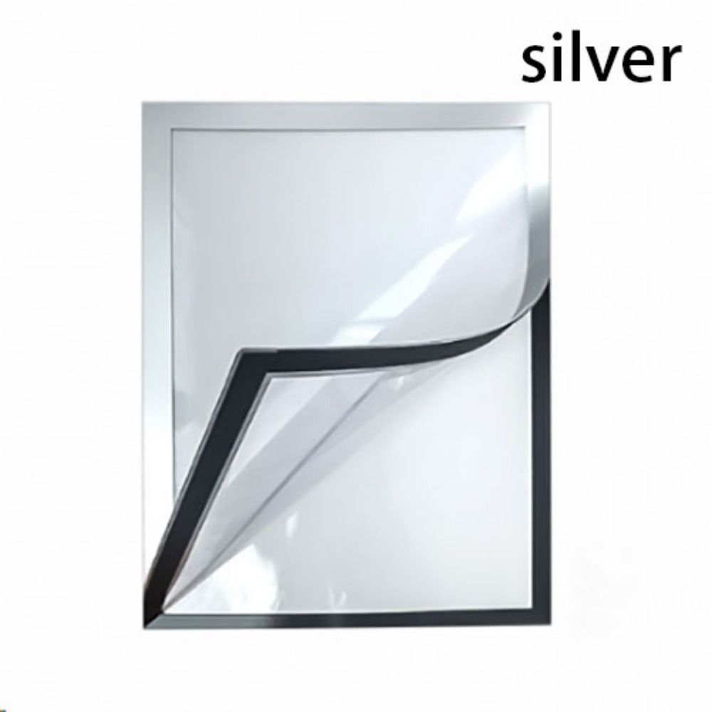 PVC Magnetic Frame Convenient Adhesive Back A4,A3 Wall Sticker Paper Holder Office