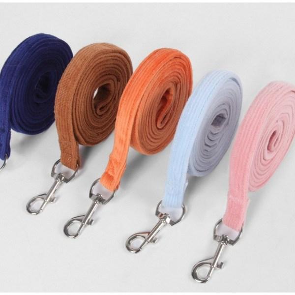 Ranboer Haustier Gemütliches Cord Geschirr Set, Braun