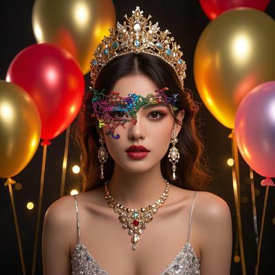Frauen Sexy Spitze Masque Venezianische Halbe Gesicht Masque Dame Mädchen Ein Auge Party