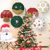 Christmas Paper Lantern Santa Christmas Tree Indoor Outdoor Garden Yard Decor