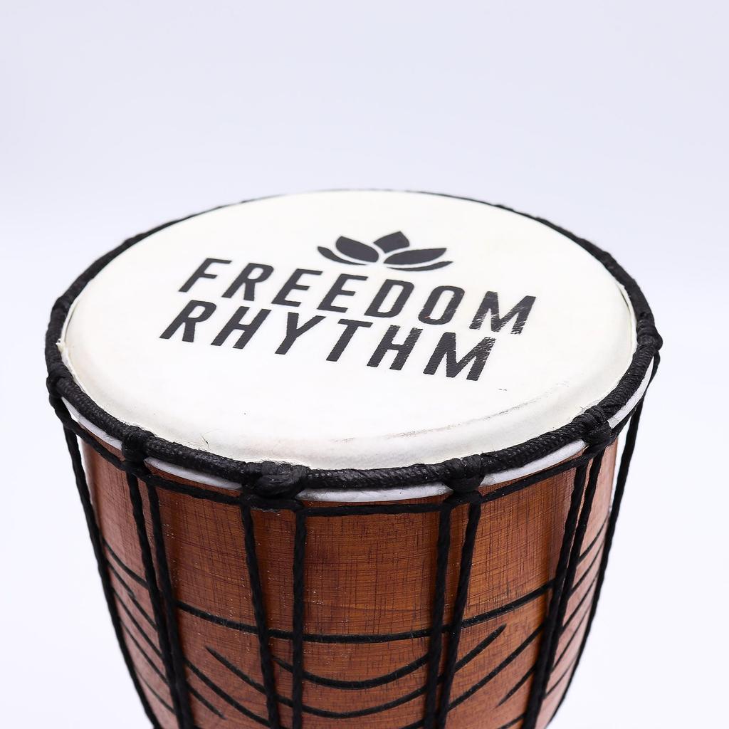 Small Pro Djembe Drum – Freedom Rhythm (high) – Small 30cm (15cm Diia)