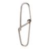 100PCS 0# 1# 2# Fishing Dual Lock Snaps Stainless Steel Fishing Cross Lock Snaps  Bass Fishing
