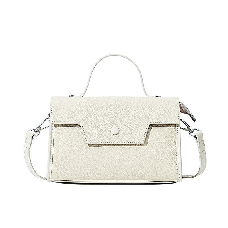 

Первый слой коровьей кожи, портативная маленькая квадратная сумка большой вместимости, нишевая, высококлассная, новая, женская сумка через плечо, сумка-мессенджер