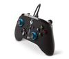 Officially Licensed Xbox PowerA Enhanced Wired with Dual and Rear for Xbox Series Xbox and PC Windows Product Controller, Blue, Tips, Vibration,