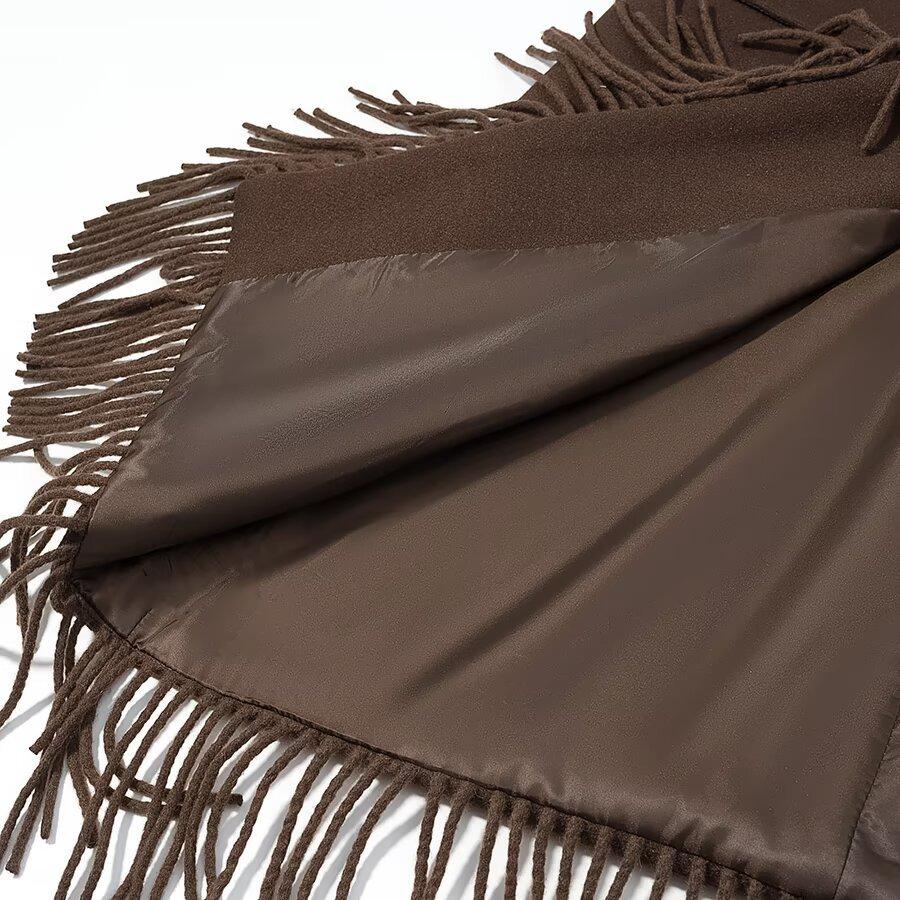 European and American Style, New Women's Clothing, Versatile, Fashionable, Versatile, Fashionable, Fringed Woolen Coat