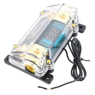 Car   Power   Holder Stereo Distribution Block Box Digital Display(150A)