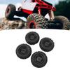 4PCS RC Crawler Tires 1.9 Inch Rubber   RC Tire with Plastic Wheel   for   1Celsius10 Remote Control Cars