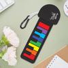 M-i-ni Electronic Piano, Roll-Up Piano Keyboard, Beginner's Musical Instrument, 21.7x13.2x2cm Portable and Lightweight Design Silicone Folding Foldabl