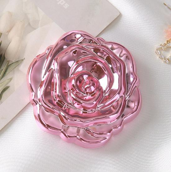 Minimalist Rose Portable Folding Mini Pocket Mirror