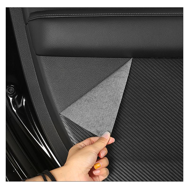 PU Leather Car Door Anti-Kick Cover Pad Stickers For Honda CRV 6th Gen 2024 2025 / CR-V Hybrid Accessories
