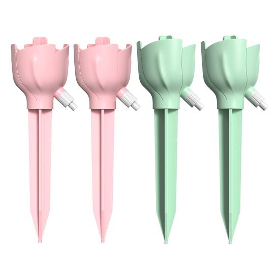 Plant Watering Spike Slow Release Portable Self Watering Spike Drip Irrigation Spike for Potted Plants Indoor Outdoor Gardening