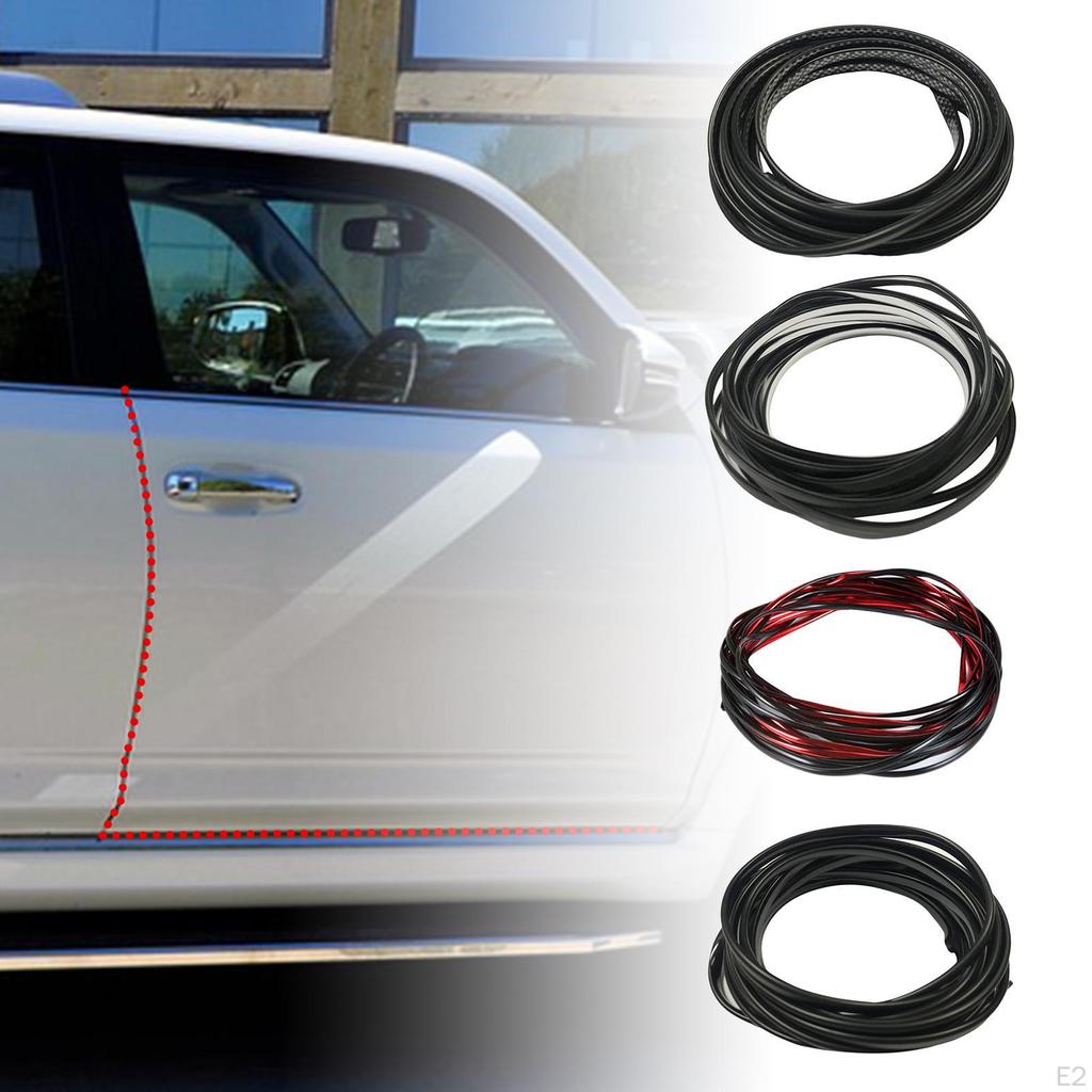 Door Edge Guards 5M Strip Styling Moulding for SUV ATV Most Vehicle