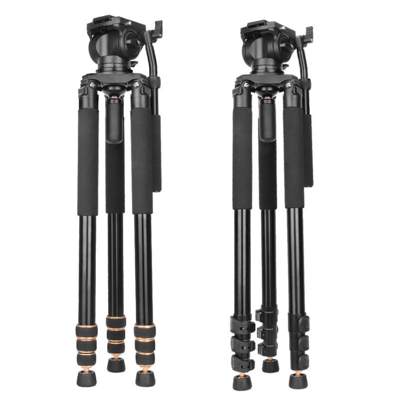 Lightweight Era Q680 Hydraulic Telephoto Tripod for Mirrorless Cameras