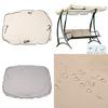 Anti-uv Swing Seat Canopy Cover With Bandages For Outdoor Use
