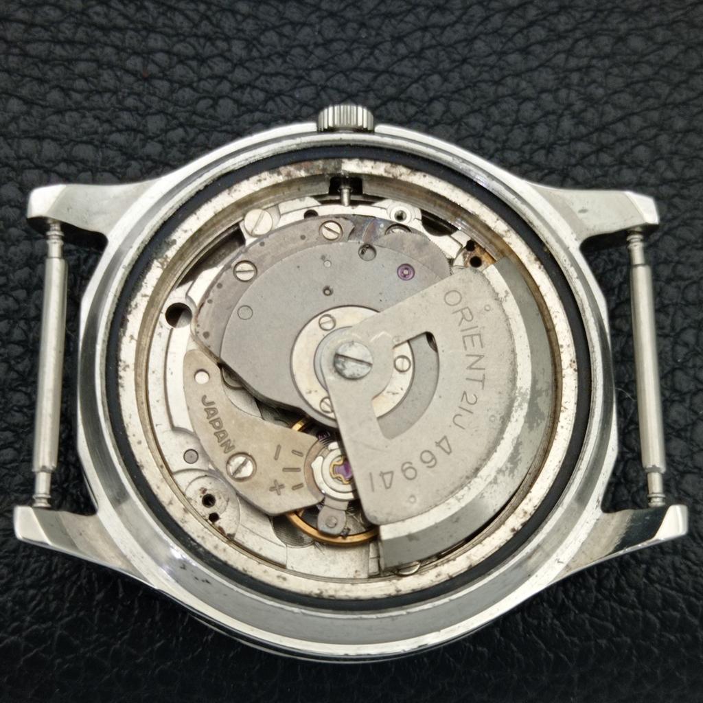 RARE VINTAGE ORIENT AUTOMATIC 46941 JAPAN MENS ORIGINAL DIAL WATCH A704812-1