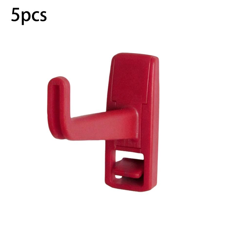 

5pcs Durable Pegboard Hooks Multi-functional Workshop Organizers Heavy-Duty Panel Hook Kit Garage 1