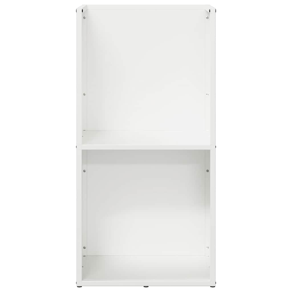 Firewood Rack White 40 x 30 x 80 cm Cold Rolled Steel