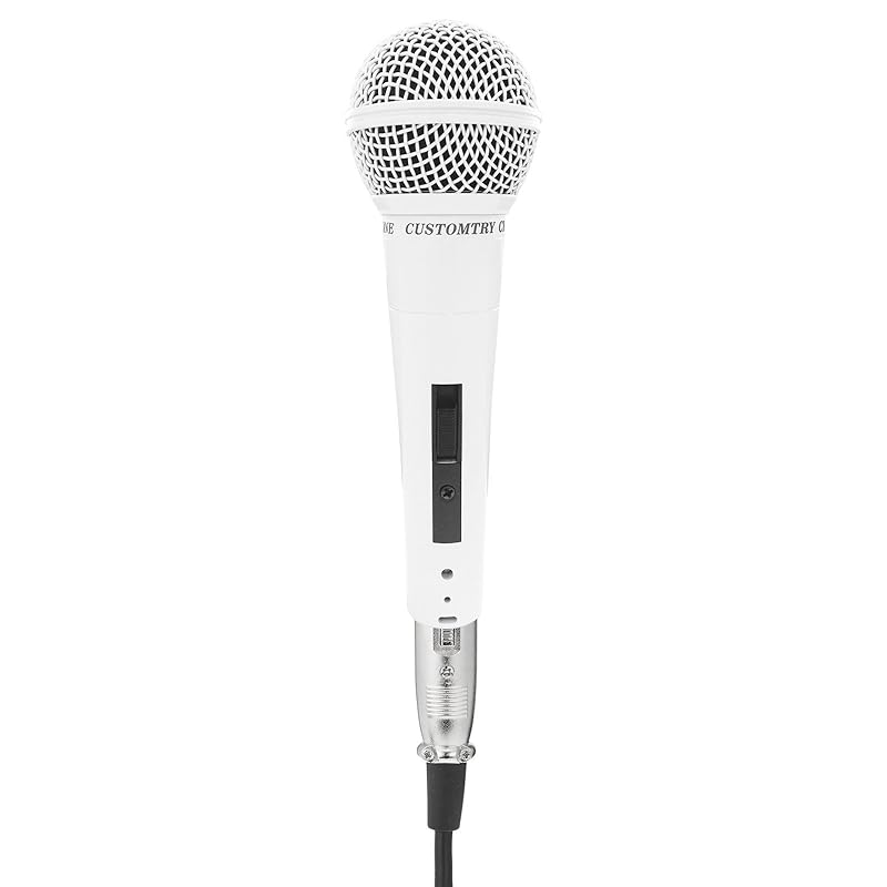 

CUSTOMTRY custom try dynamic microphone CM-2000/WH white [XLR-Phone microphone cable included]