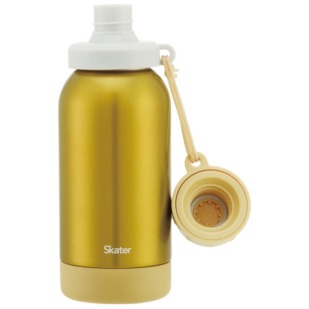 Skater Stainless Steel Water Single Room Healthy Mineral Tone Bottle, Layer, 580ml, Temperature, Drinks, GL, SSSC6-A