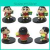 Crayon Shinchan Pvc Model Collection With Decorative Cartoon Figures For Home Decor