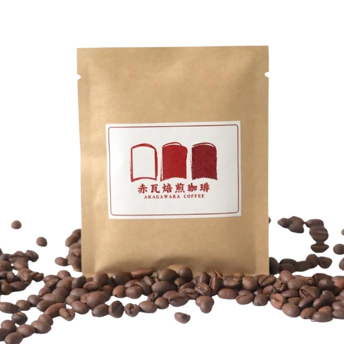 Akagawara Roasted Coffee Drip Coffee 8 Packs (Brazil, Colombia, Ethiopia, Guatemala)