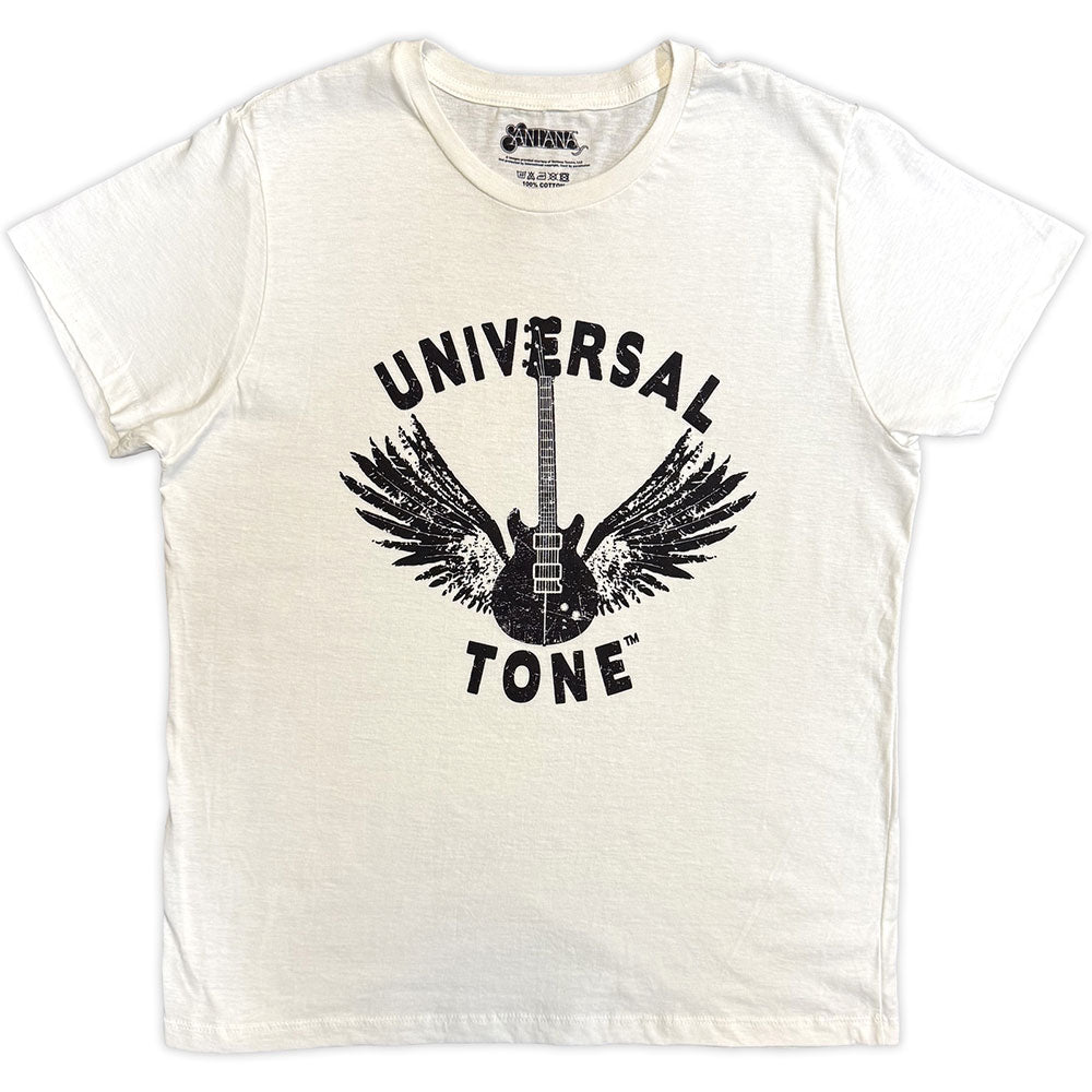 Santana TShirt Universal Tone White OFFICIAL NEW XL