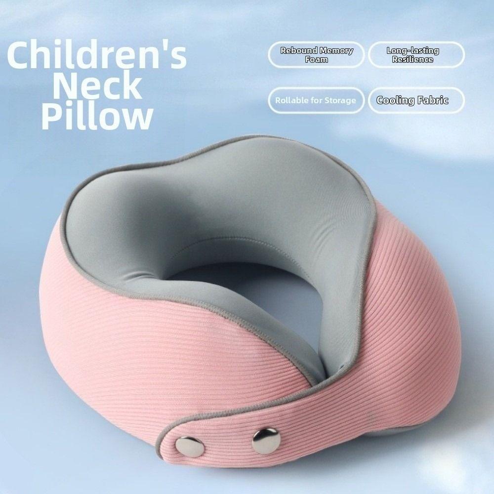 Portable Neck Pillow Multi-functional Comfort Support U Shape Pillow Soft Material U-shaped Design Nap Pillow Airplane Travel
