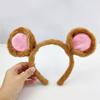 Soft Bear Headband Cartoon Animal Hairband Mouse Ears Hair Hoop for Washing Face