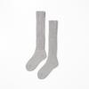 Thermos Warm Fleece Room Long Cold Winter Warm Socks &ONDO Socks, Length, 22-25cm, Gray, Thermos-Like Warmth, Protection, Warmth,