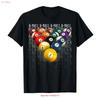 BALL POOL TEAM Cool Leagues and TournaUnisexts T Shirt Size S XL Vintage Washed Comfortable Soft Breathable Unisex