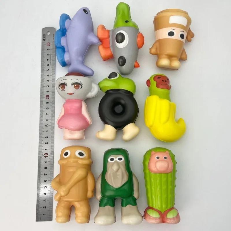 Italiano Brainrot Brinquedo Criativo de Apertar Engraçado Tung Tung Sahur Tralalero Tralala Brinquedo Tubarão Derivado Periféricos Ornamentos Presentes