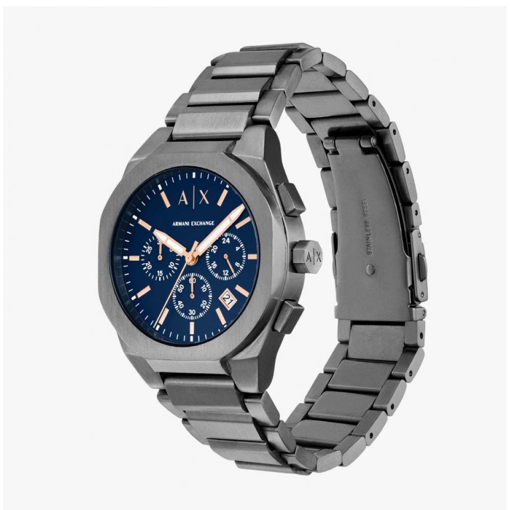 Armani Exchange Sync Chronograph Men S Metal Watch Ax4182