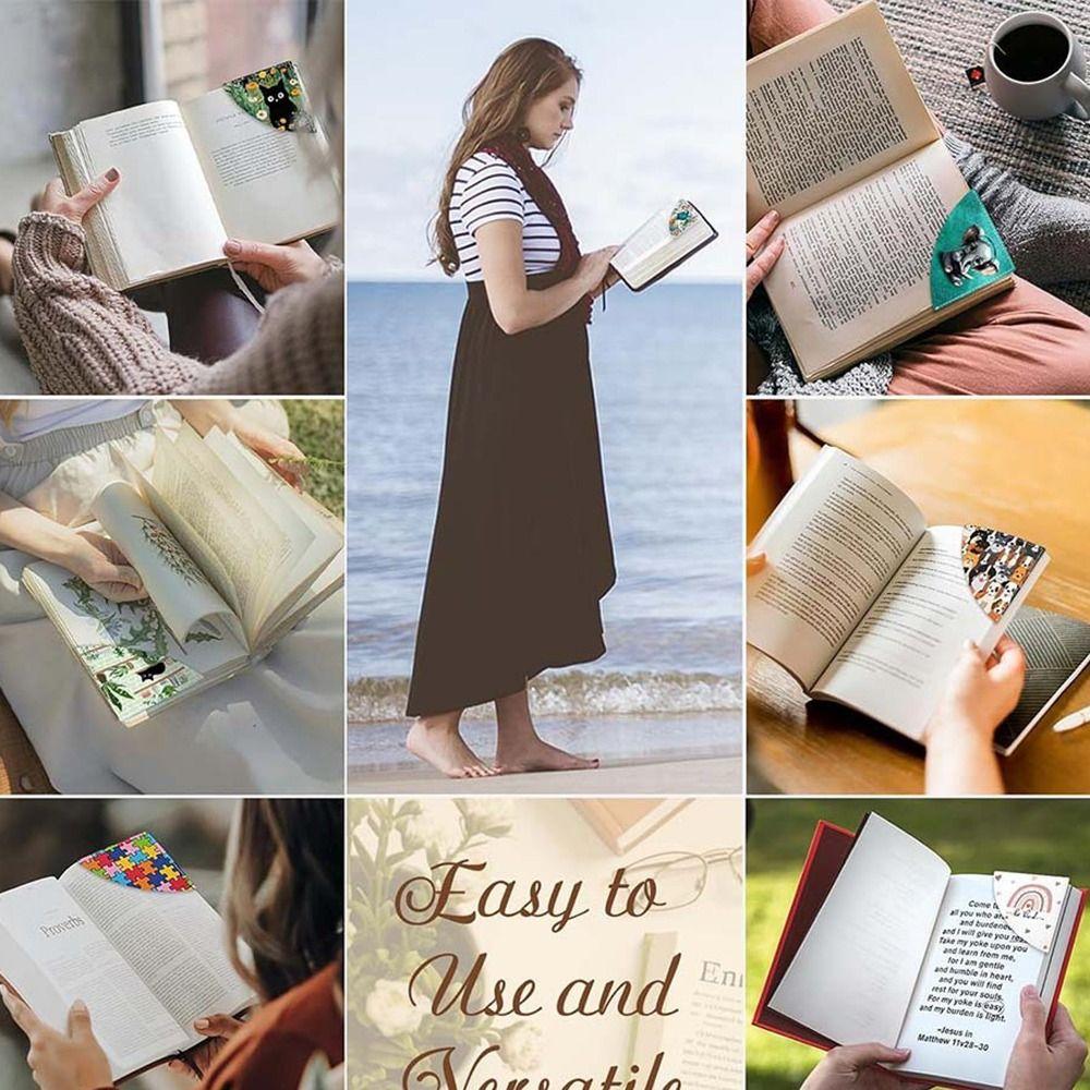 Kniha Umělecká kniha Záložky do stránek Ručně šité obaly na knihy Vtipné rohy stránek Záložky Knižní doplňky