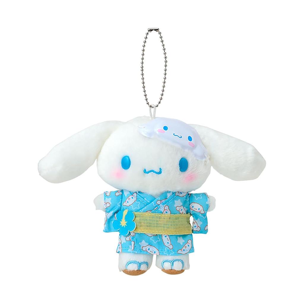 Sanrio Mascot Holder (Character Packed Summer Festival) Cinnamoroll PolyesterSteel Suitable Ages 6 Up 404411