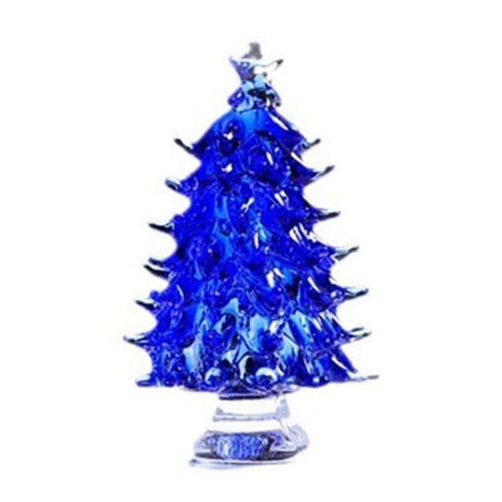 Exquisite Christmas Tree Miniature Cute Tree Statue Beautiful Crystal Tree Figurine  Office