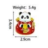 New Year Festive Horse Brooch: Symbol of Success and Wealth - Beautiful Metal Badge for Backpack and Clothes Decoration