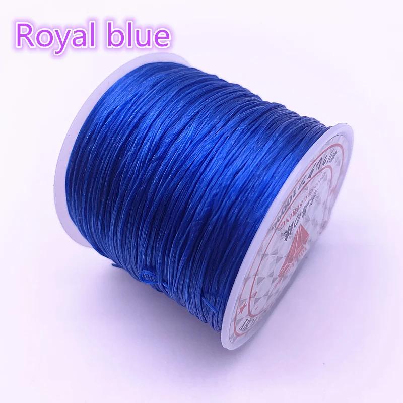 50M/Roll Colorful Flexible Elastic Crystal Line Rope Cord For Jewelry Making Beading Bracelet Wire Fishing Thread Rope