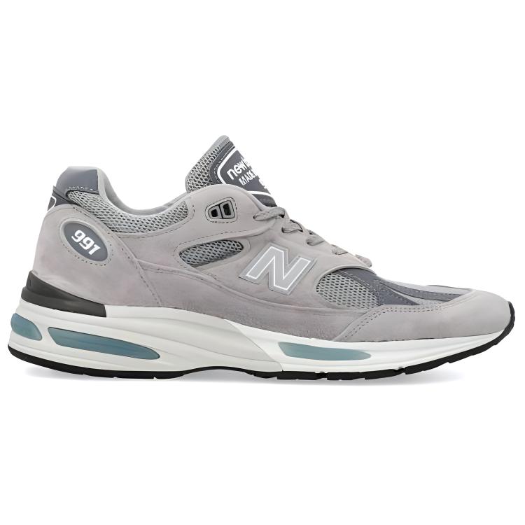 New Balance Nb 991 Comfortable Soft Durable Lightweight Low-Top Running Shoes Men Sneaker Gray U991GL2L